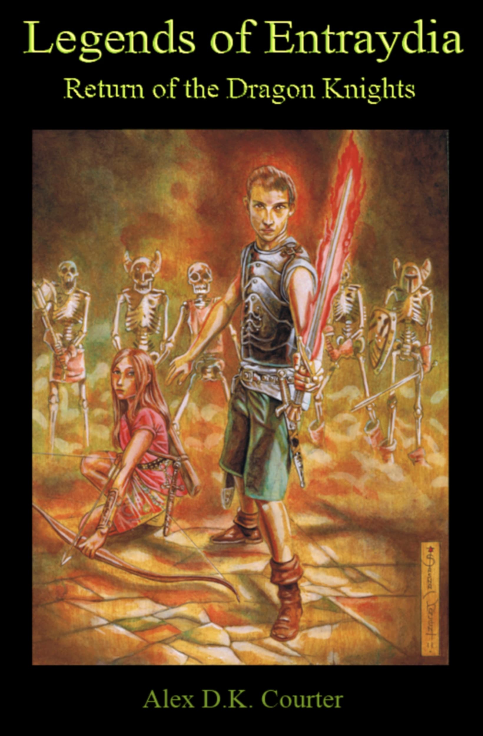 Legends of Entraydia: Return of the Dragon Knights cover